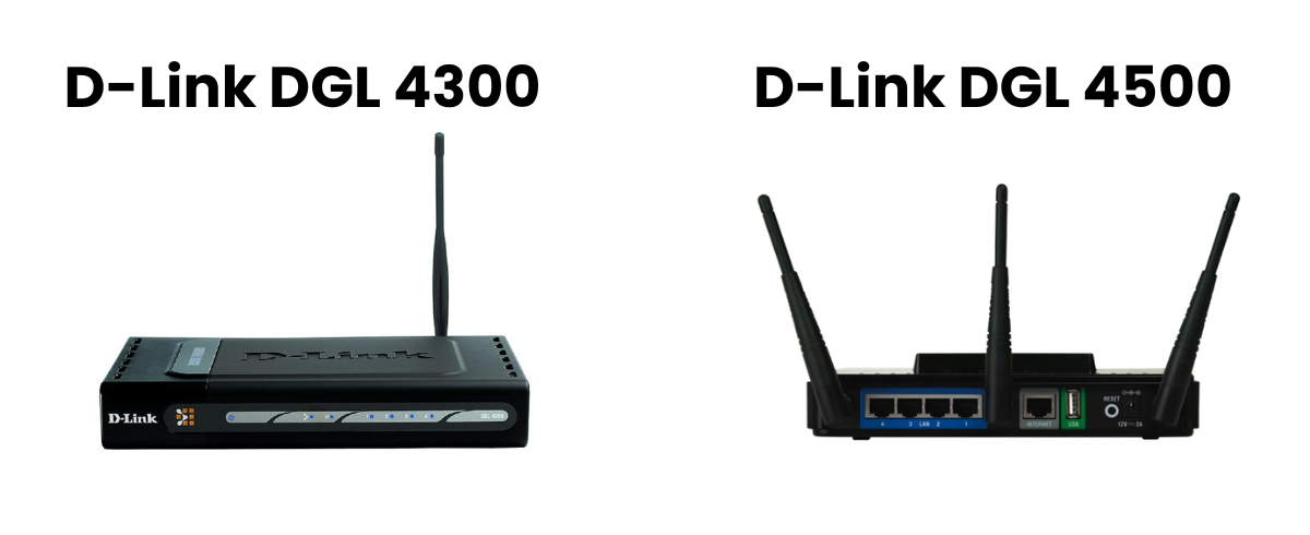 The Dlink DGL 4500 and 4300 are the best gaming routers on the market
