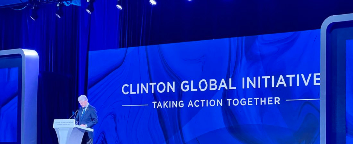 The Clinton Global Initiative is very impressive