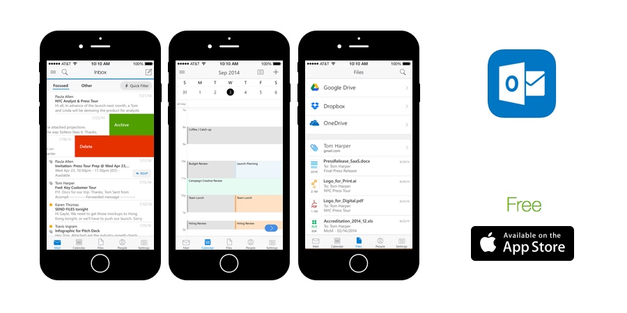 Outlook for iOS is the best iPhone email application on the market