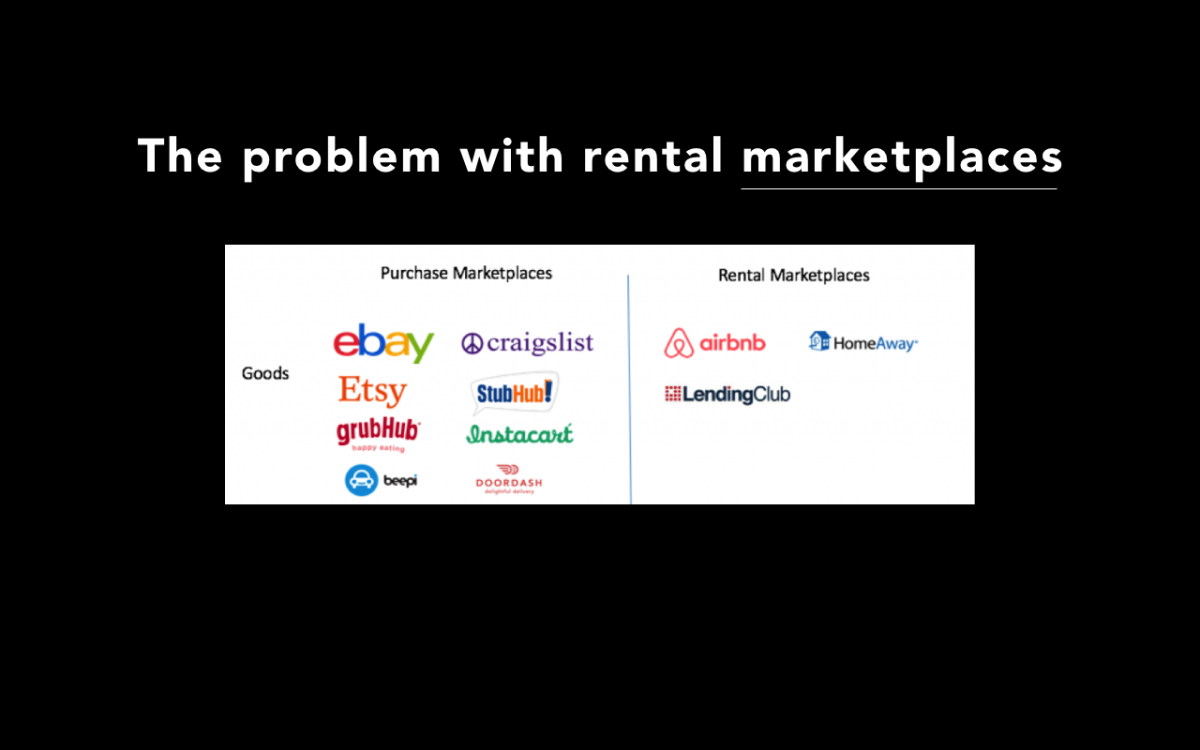 The problem with rental marketplaces