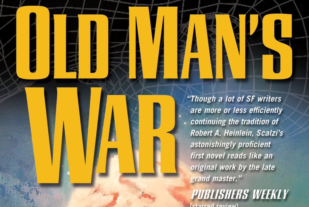 The Old Man’s War Series by John Scalzi is a fantastic space opera