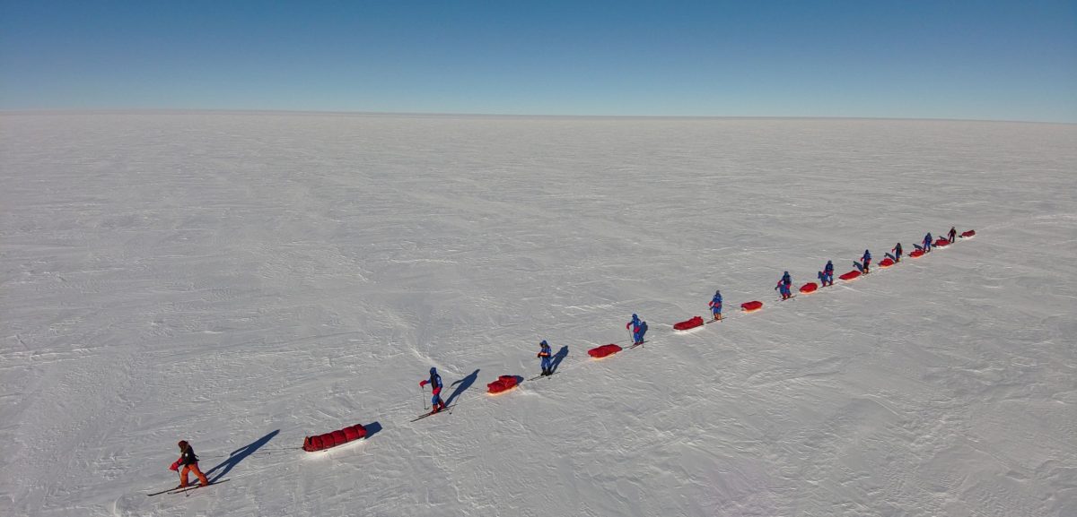 Team Extreme in Antarctica